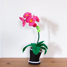 Load image into Gallery viewer, Felt Potted Orchid