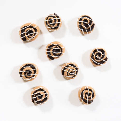 Cinnamon Roll Catnip Toy