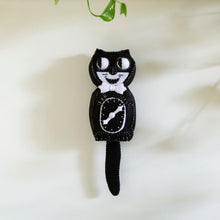 Load image into Gallery viewer, Felt Cat Clock PREORDER