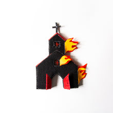 Load image into Gallery viewer, Felt Burning Church