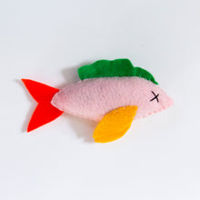 Load image into Gallery viewer, Big Dead Fish Kicker Catnip Toy