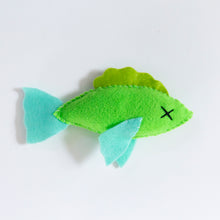 Load image into Gallery viewer, Big Dead Fish Kicker Catnip Toy