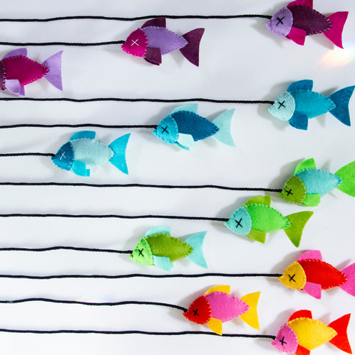 Dead Fish on a String Catnip Toy