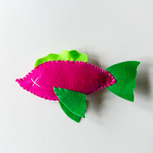 Load image into Gallery viewer, Big Dead Fish Kicker Catnip Toy