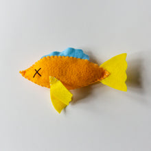 Load image into Gallery viewer, Big Dead Fish Kicker Catnip Toy