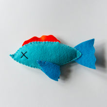 Load image into Gallery viewer, Big Dead Fish Kicker Catnip Toy