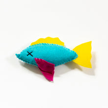 Load image into Gallery viewer, Big Dead Fish Kicker Catnip Toy