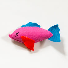 Load image into Gallery viewer, Big Dead Fish Kicker Catnip Toy