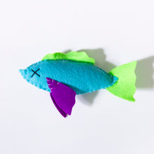 Load image into Gallery viewer, Big Dead Fish Kicker Catnip Toy