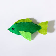 Load image into Gallery viewer, Big Dead Fish Kicker Catnip Toy