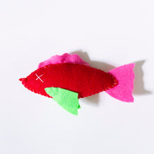 Load image into Gallery viewer, Big Dead Fish Kicker Catnip Toy