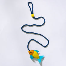 Load image into Gallery viewer, Dead Fish on a String Catnip Toy