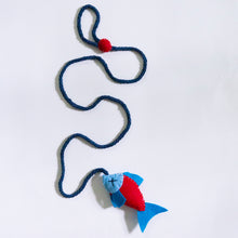 Load image into Gallery viewer, Dead Fish on a String Catnip Toy