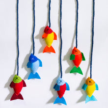 Load image into Gallery viewer, Dead Fish on a String Catnip Toy