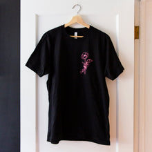Load image into Gallery viewer, Floral Support Shirt Black