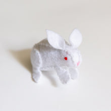 Load image into Gallery viewer, Felt White Rabbit Buddy