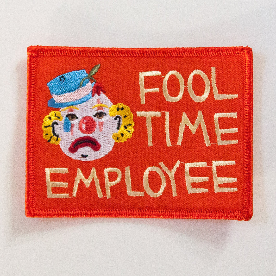 Fool Time Employee Patch