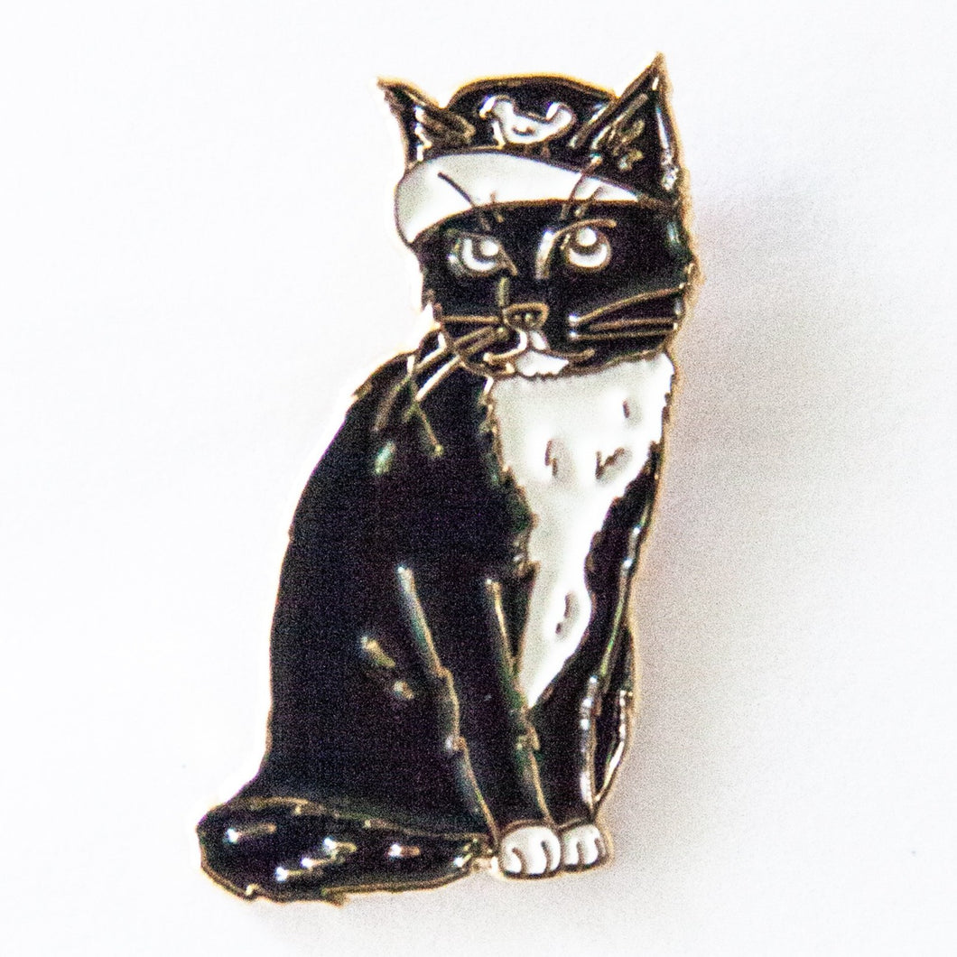 Shop Cat Lapel Pin
