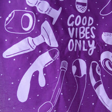 Load image into Gallery viewer, Good Vibes Only Bandana Purple